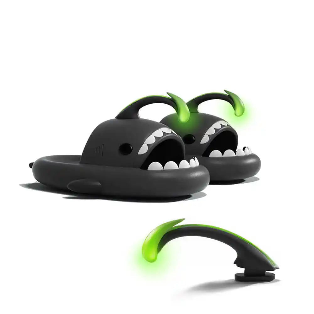Glow in the Dark Shark Slippers