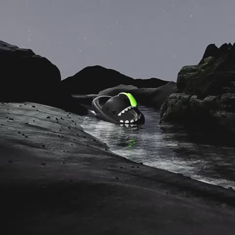 Glow in the Dark Shark Slippers